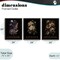Stupell Industries Antique Botanical Herb Bushels 3pc Framed Giclee Set, design by Christopher Giampietro